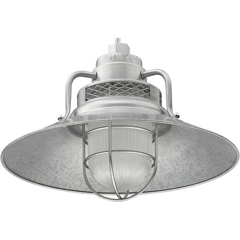 R Series Galvanized 14 inch Railroad Shade